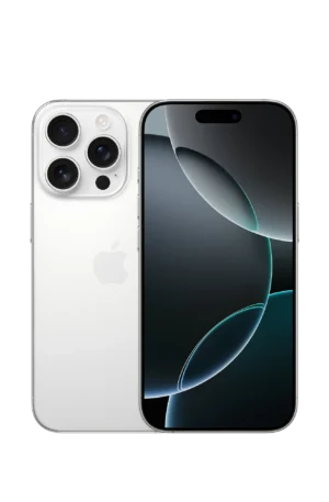 Apple iPhone 16 Pro (White Titanium, 256 GB)