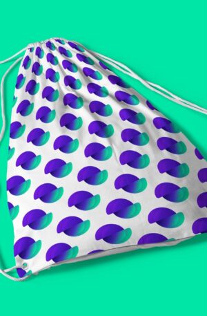 Divi Engine String Bag (Small Logos)