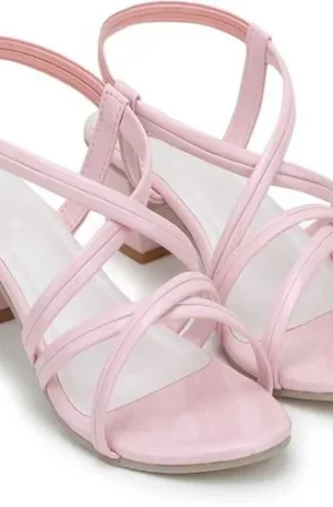 Women Casual Sandal  (Pink , 6)
