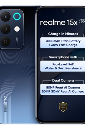 realme 15x 5G (Marine Blue, 128 GB)  (6 GB RAM)